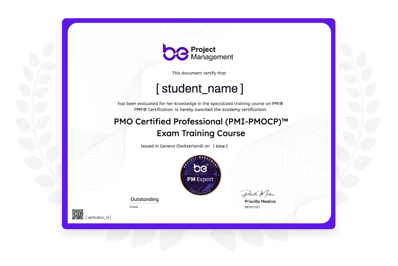 pmo certifications