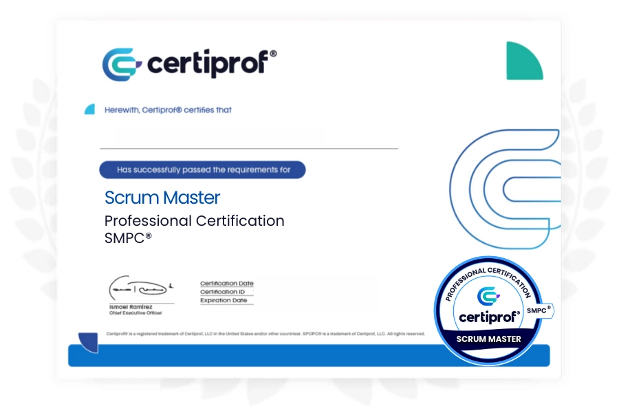 scrum master certiprof certification