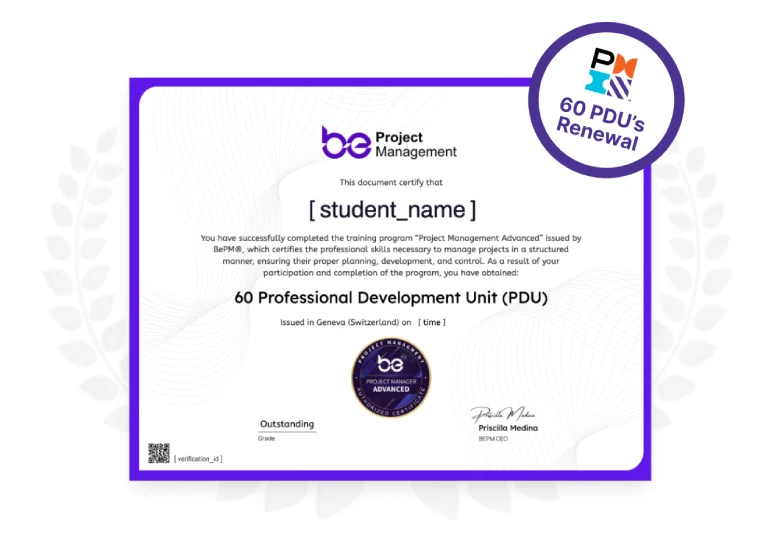 60 pdus pmi