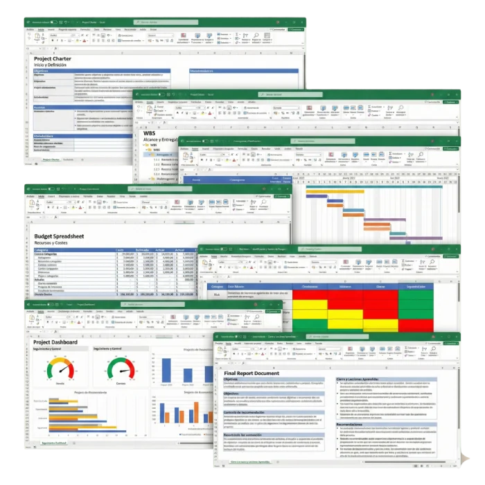 plantillas profesionales project management