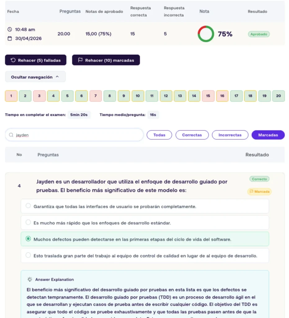 preguntas marcadas simulador pmi acp